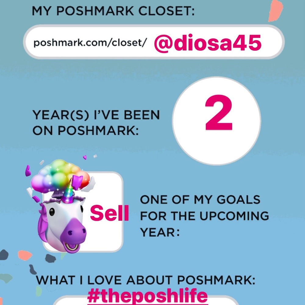🤩🍾🎉 Celebrating My 2nd Poshiversary! 🎈